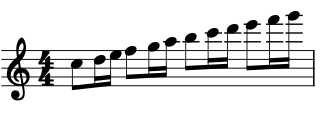 Flute scale pattern - eight, two sixteenths | Blog from Sarah Weisbrod, Flutist & Teaching Artist