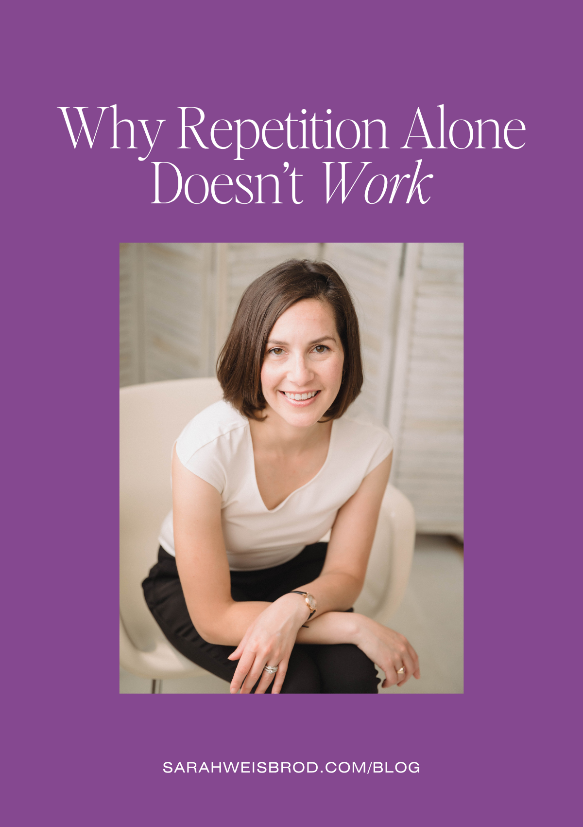 Why Repetition Alone Doesn’t Work Beyond the ledger lines 2026 04 02